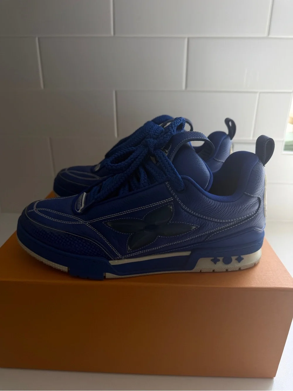 Louis Vuitton Men’s Blue Skate Sneakers